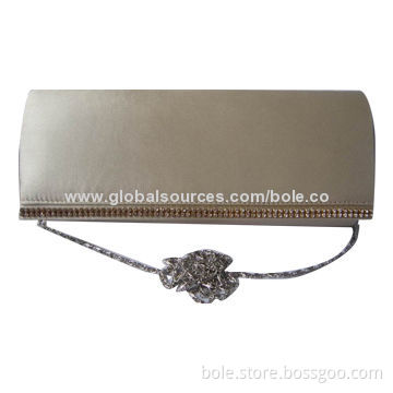 Evening/Clutch Bag for Fashion Show or Evening Party, OEM Orders Welcomed